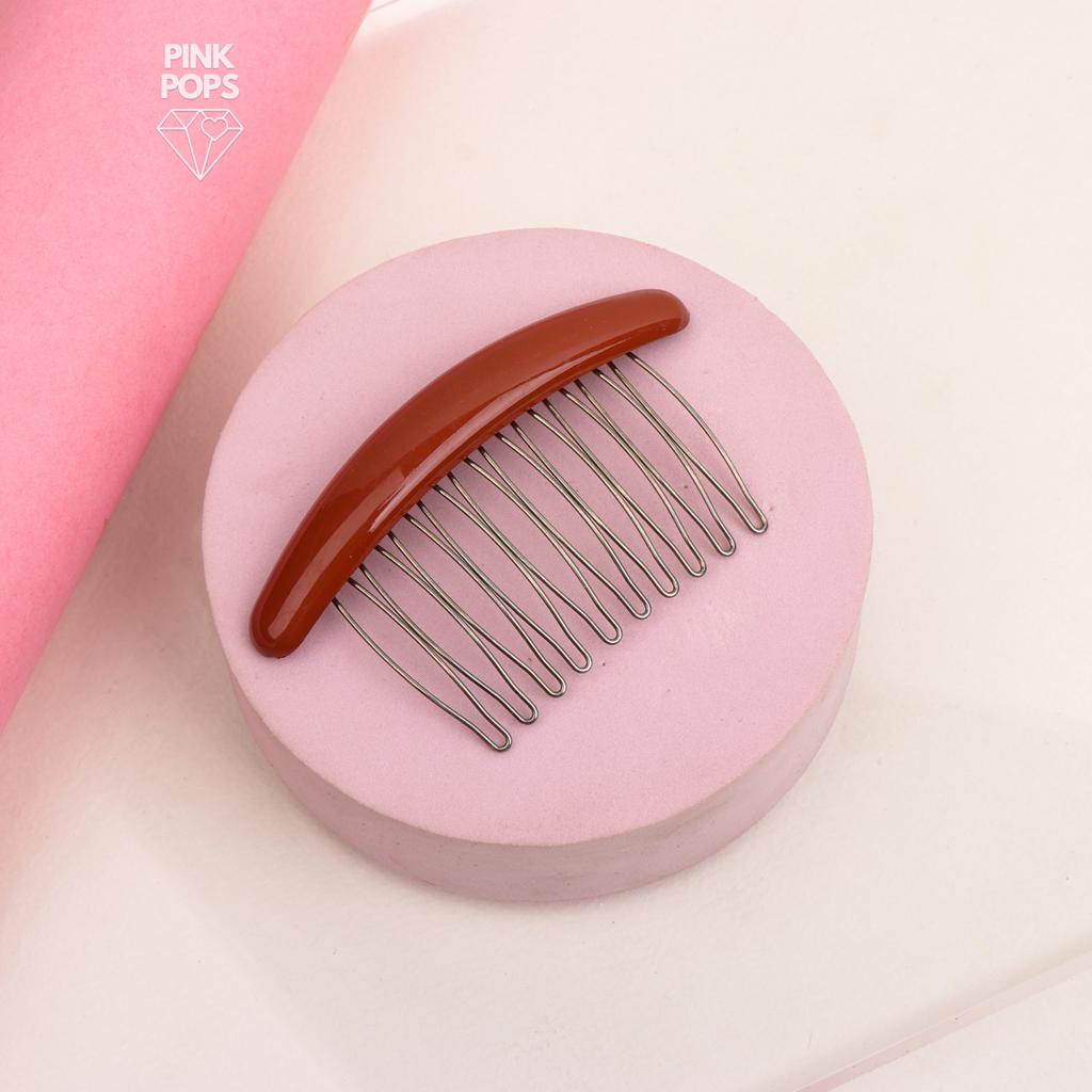 Acrylic Hair Comb Clips pinkpops.pk