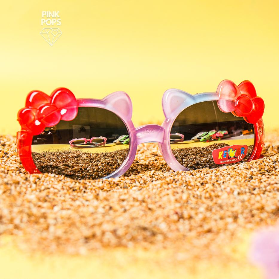 Babyhug Kitty Shaped Sunglasses - Pink