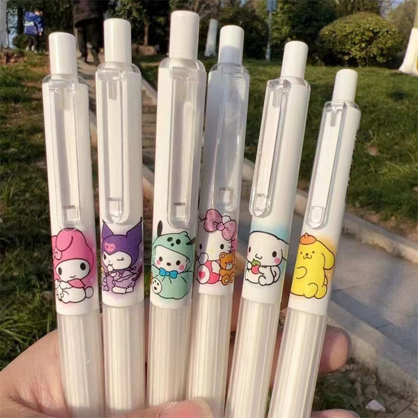 Set  of 6 Sanrio Gel Pen
