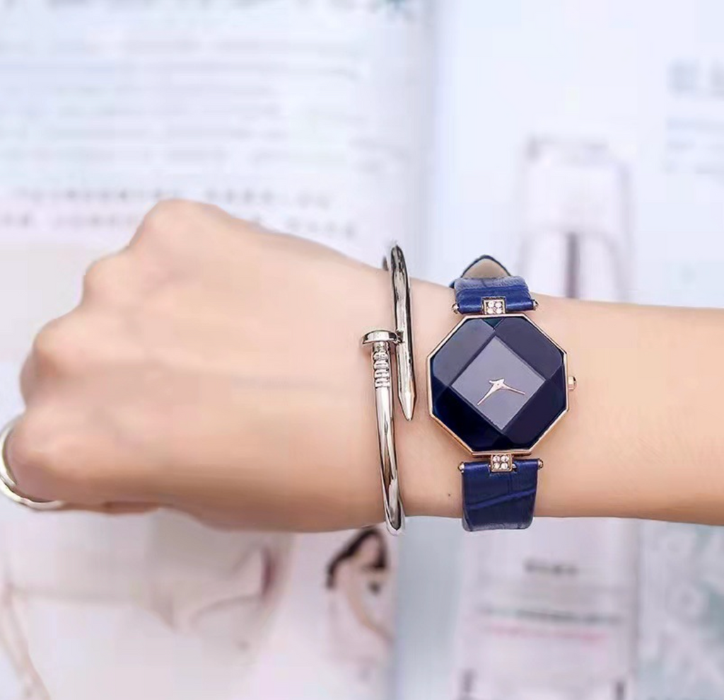 Hexagon Premium Watch with Bracelet