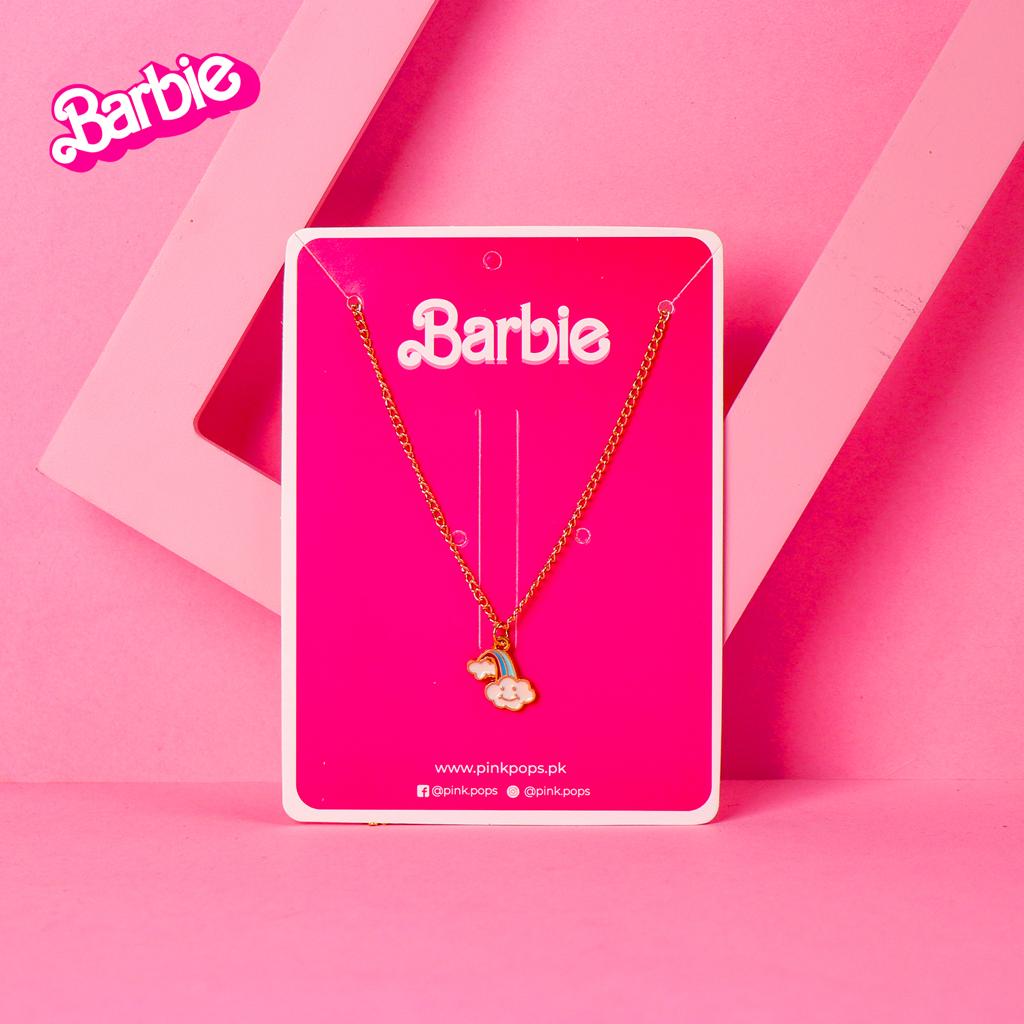 Smiley Rainbow Barbie Pendant