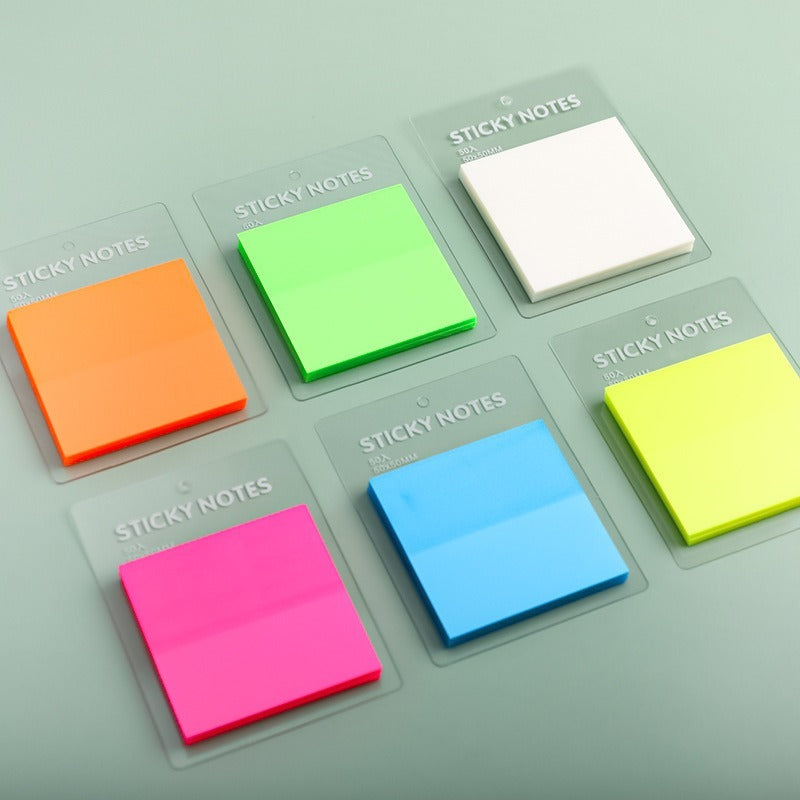 Square Transparent Sticky Notes – pinkpops.pk