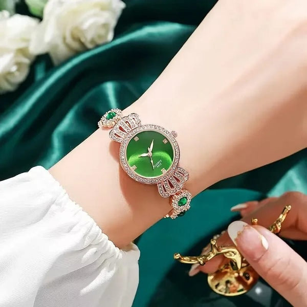 Quartz Rhinestone Wrist Watch
