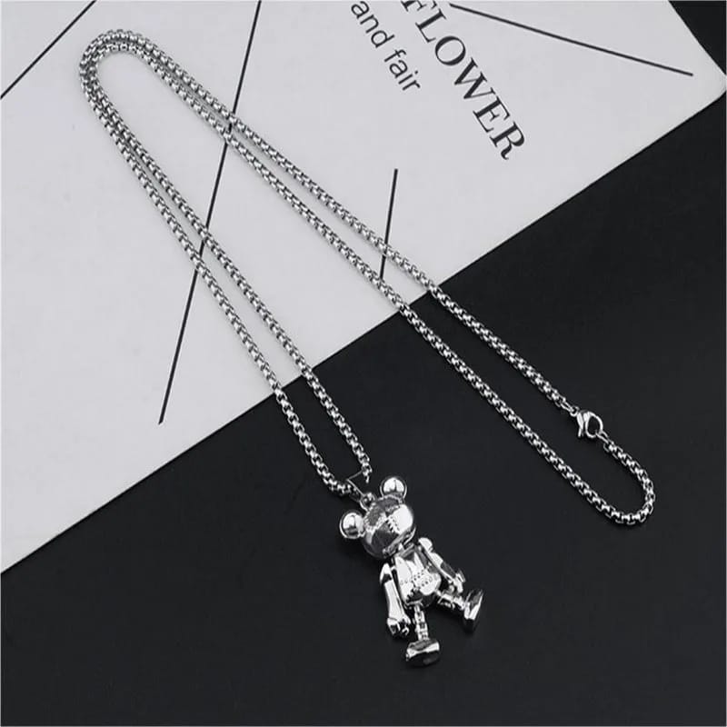 Mechanical Bear Necklace – pinkpops.pk