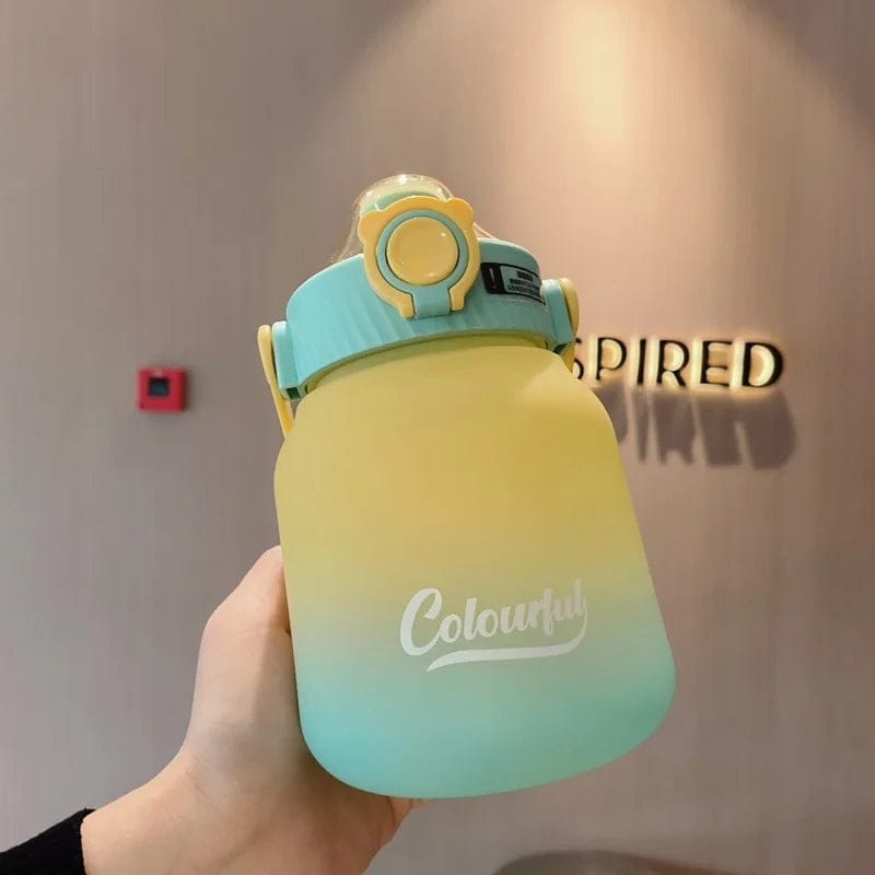 Yellow Gradient Water Bottle - Style 2