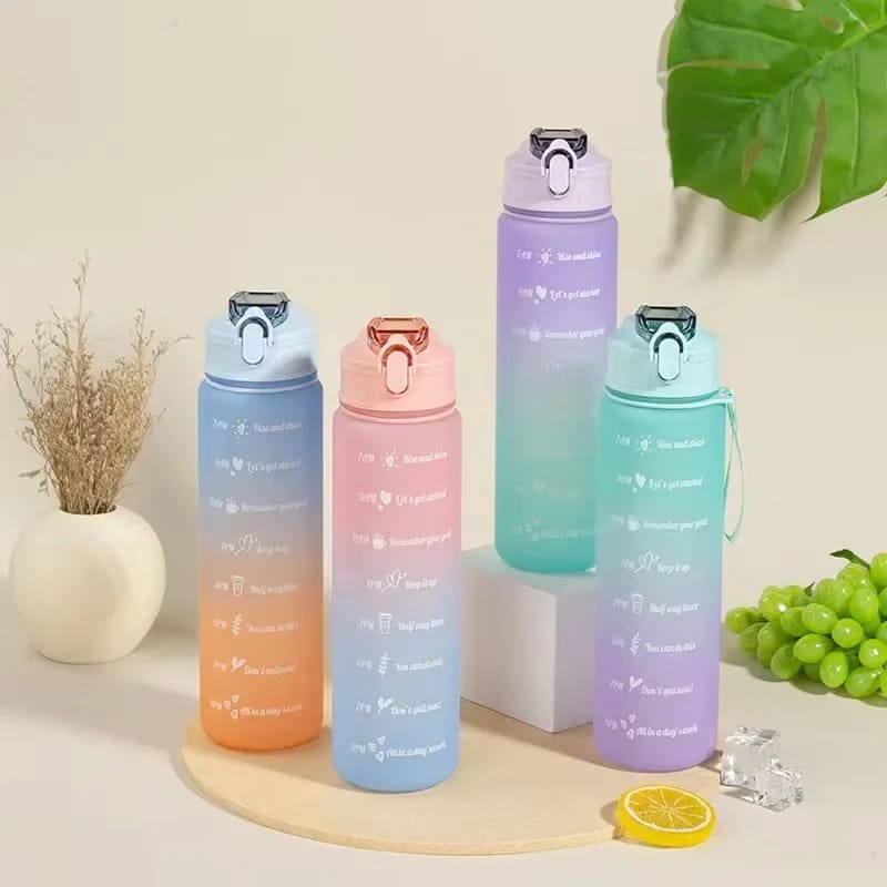 Gradient Water Bottle - Style 1 – pinkpops.pk