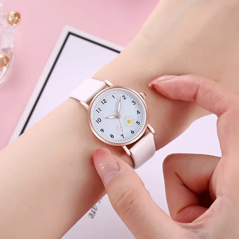 Daisy Dial  Wrist Watch