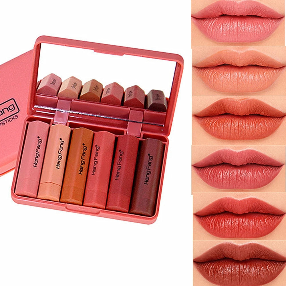 Velvet Matte Lipstick Set of 6