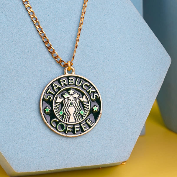 Star Bucks Coffee Necklace