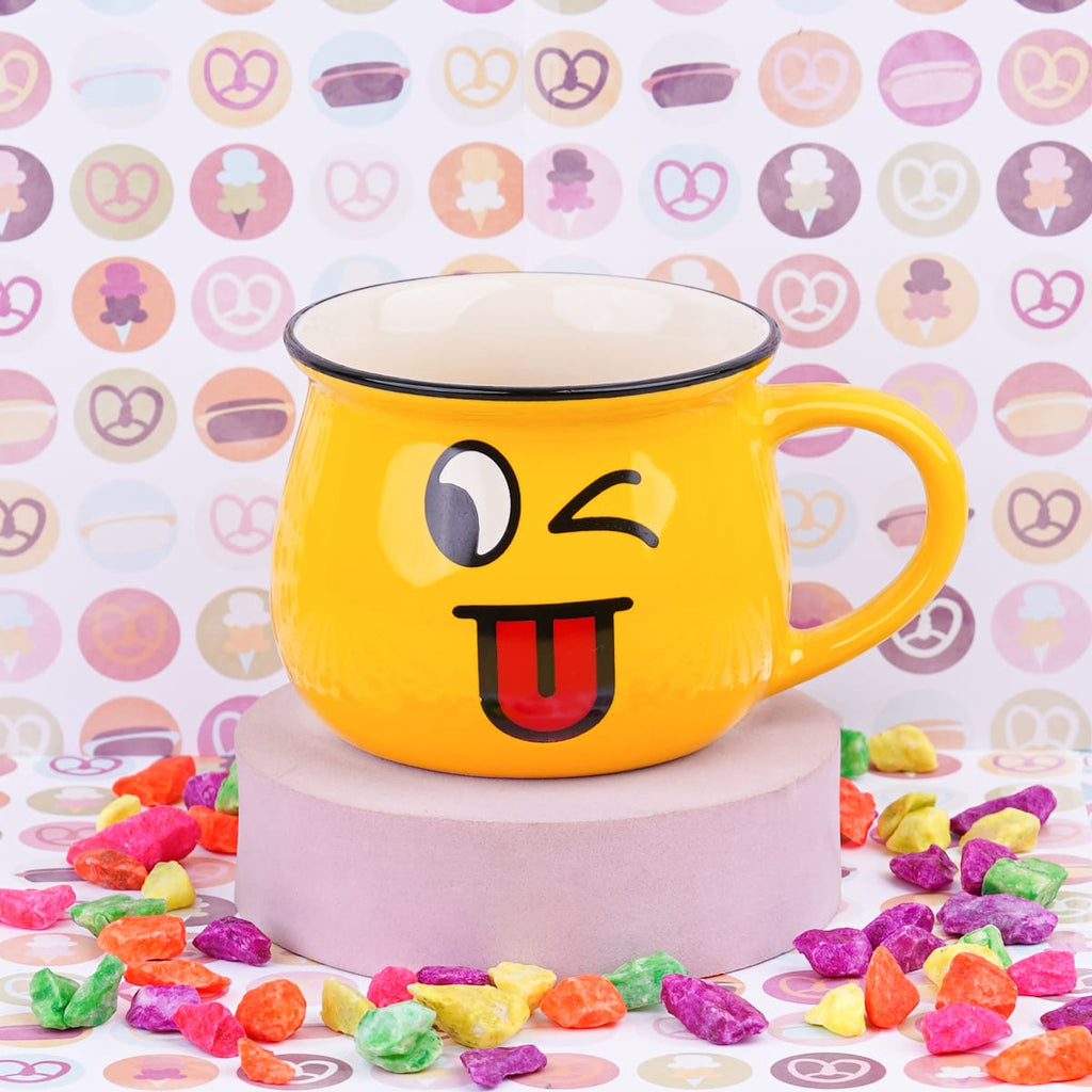 Lucky Smile Face Coffee Mug Style -2