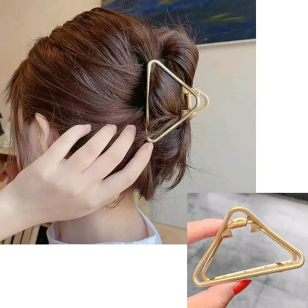 Triangular Hair Claw