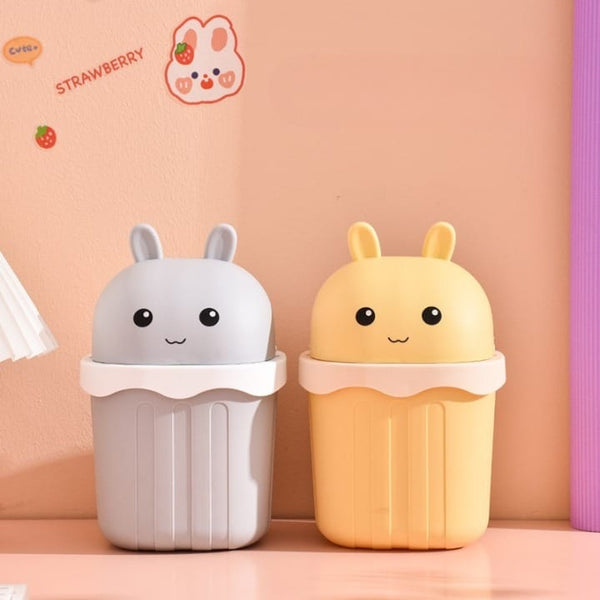 Mini Desk Waste Basket & Organizer