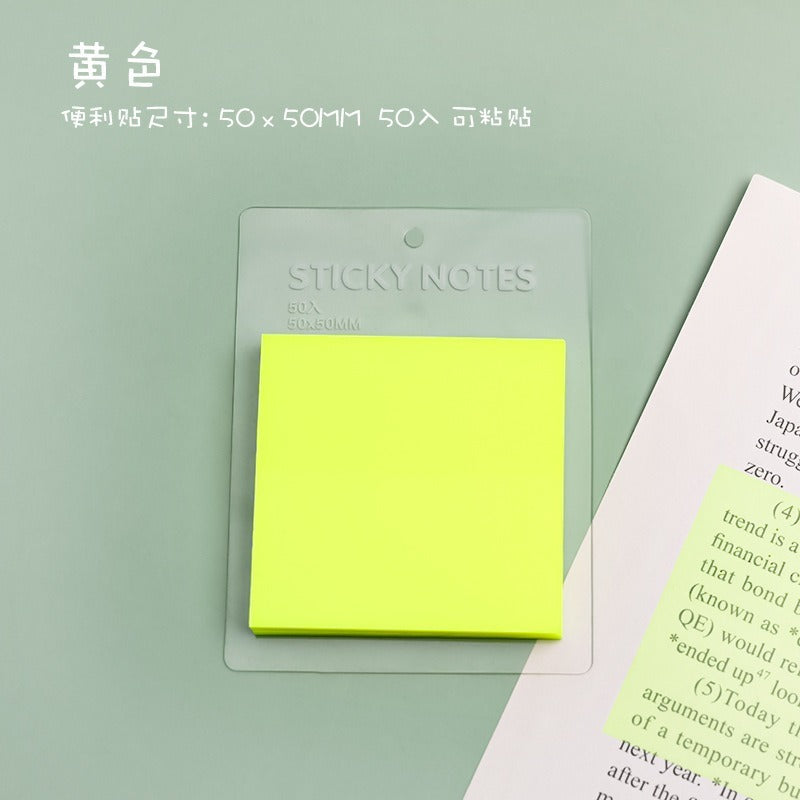 Square Transparent Sticky Notes – pinkpops.pk