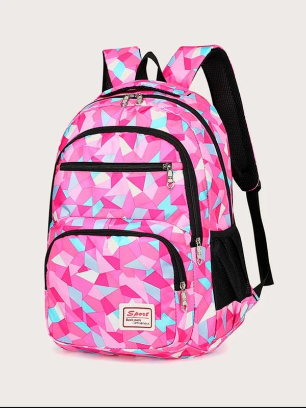 Alluring Allover Printed 3 in 1 Backpack