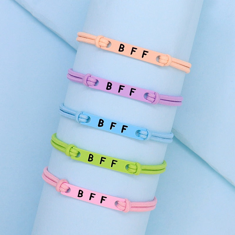 Pastel Color BFF Bracelets