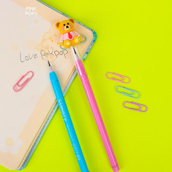 Cute Teddy Bear Pencils