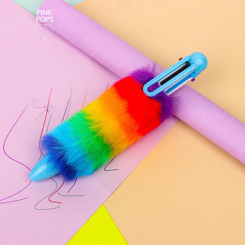 Fur 6 in 1 Multicolor Ballpoints