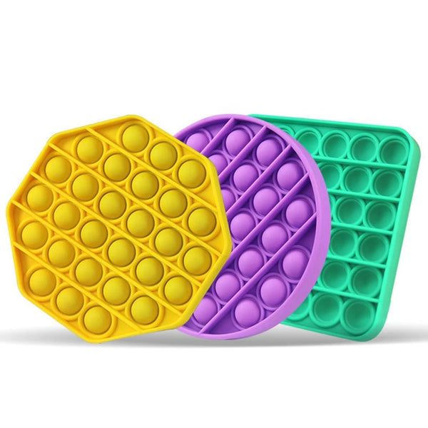 POPIT Purple Push Poppers Fidget Toy – Circle