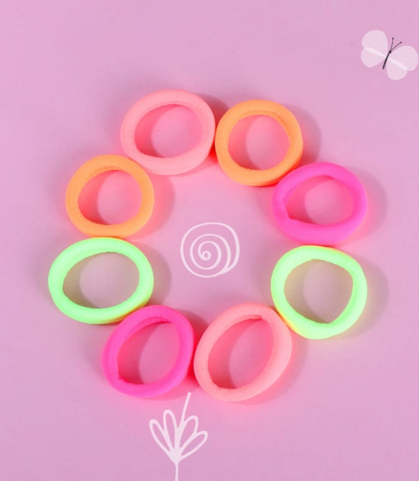 Neon Coloured Hair Ponies