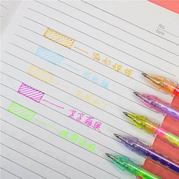 Funky Colour Gel Pens