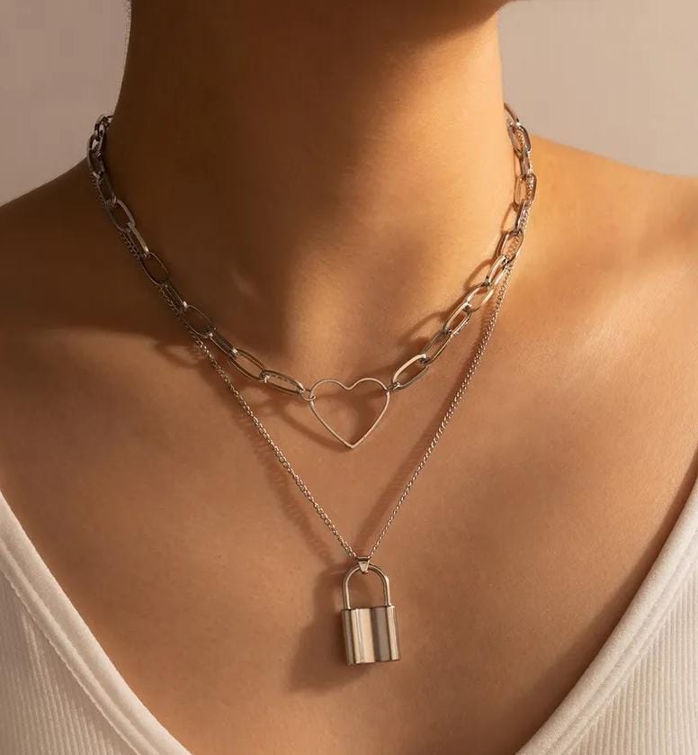 Heart Lock Pendant