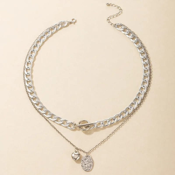 2 in 1 Endearing Necklace Set