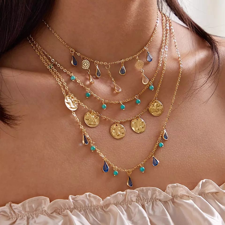 4 Layered Necklace https://pinkpops.pk/