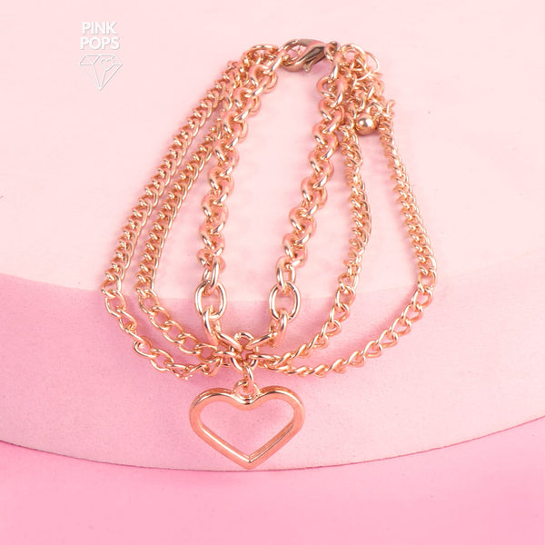 Heart Bracelet https://pinkpops.pk/