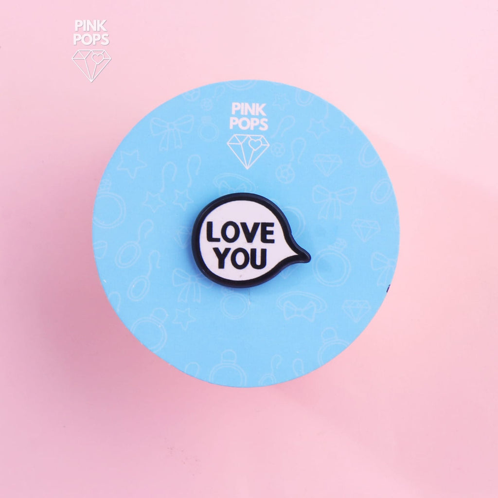 Love You Enamel Pin