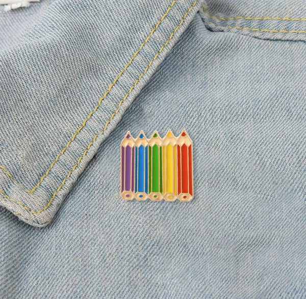 Color Enamel Pins