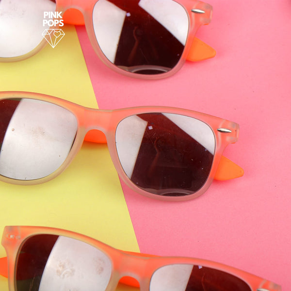 Charming Orange Sunglasses
