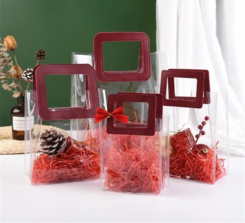 Cute Large Transparent Gift Bag