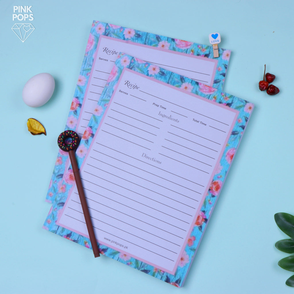 Marvelous Recipe Planner - pinkpops.pk