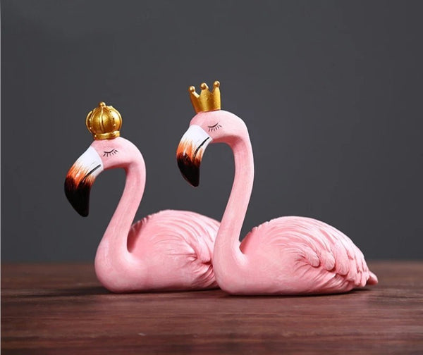 Flamingo Couple Decoration - pinkpops.pk