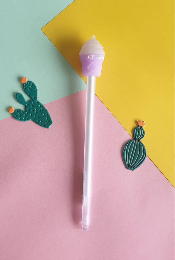 Colorful Cone Gel Pens - pinkpops.pk