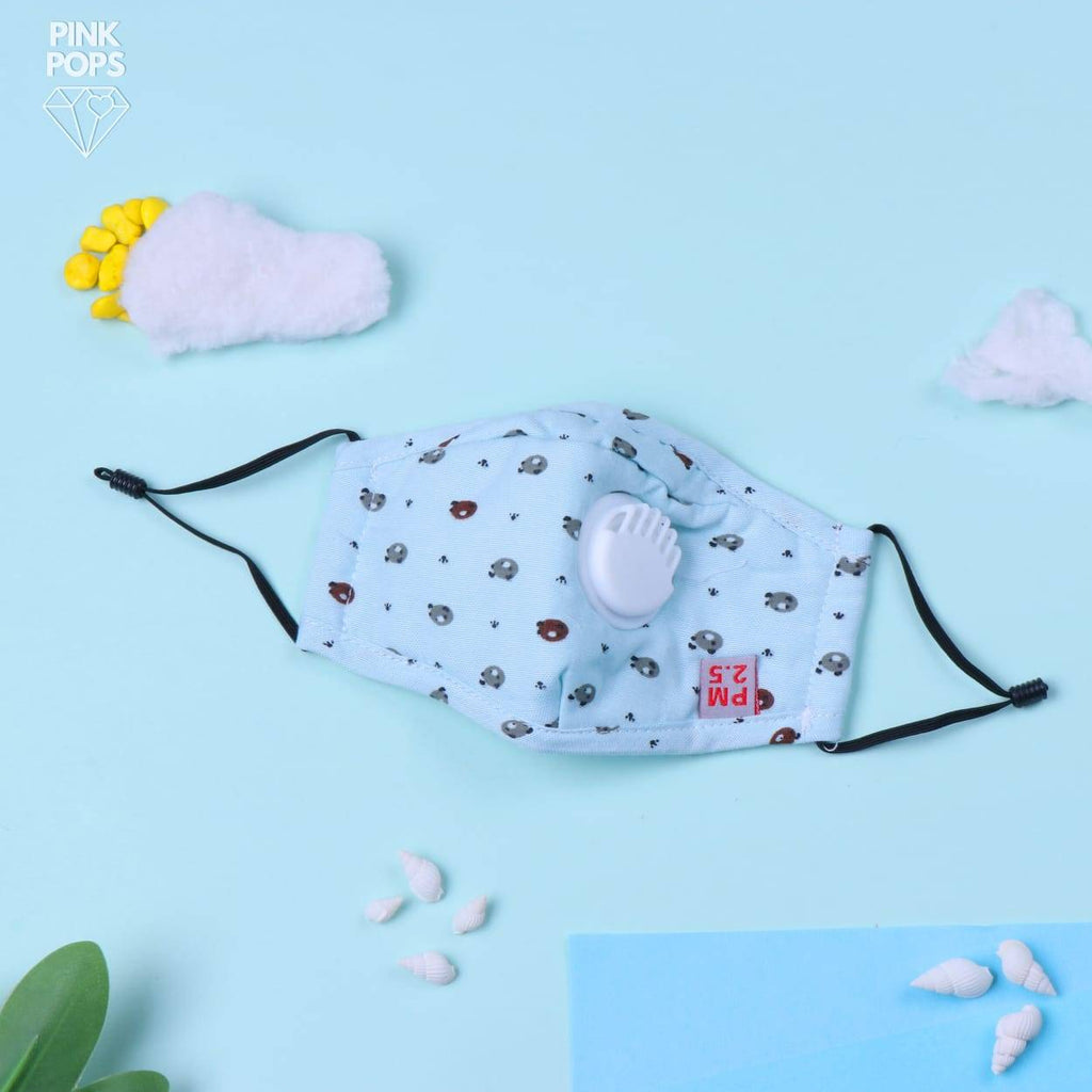 Cute Bear Face Mask For Children