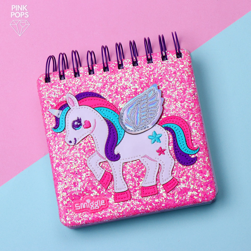 Glittery Unicorn Notepad