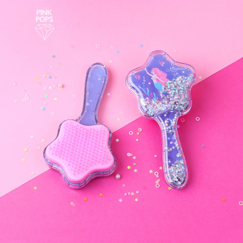 Confetti Star Unicorn & Mermaid Hair Brush