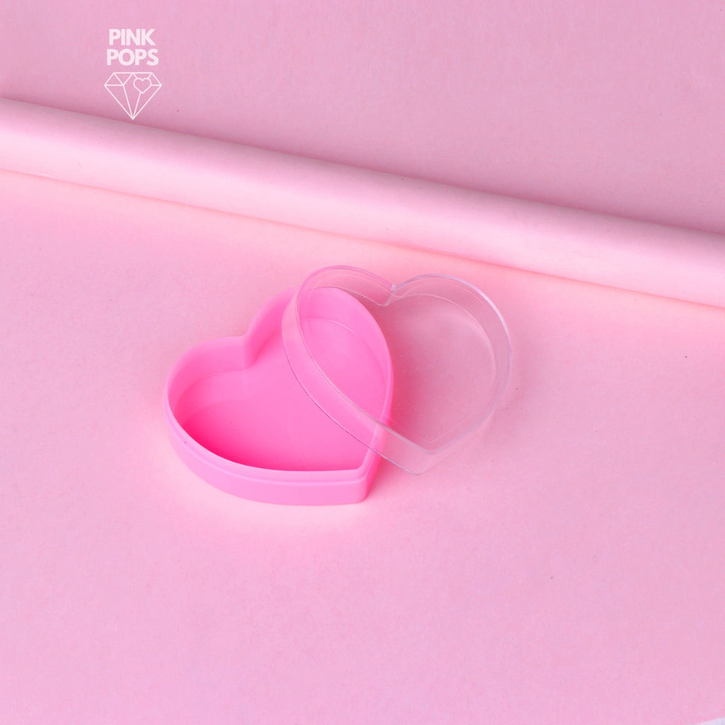 Pink Heart Storage Box