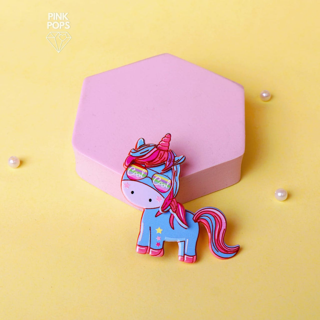 Party Unicorn Hair Clips