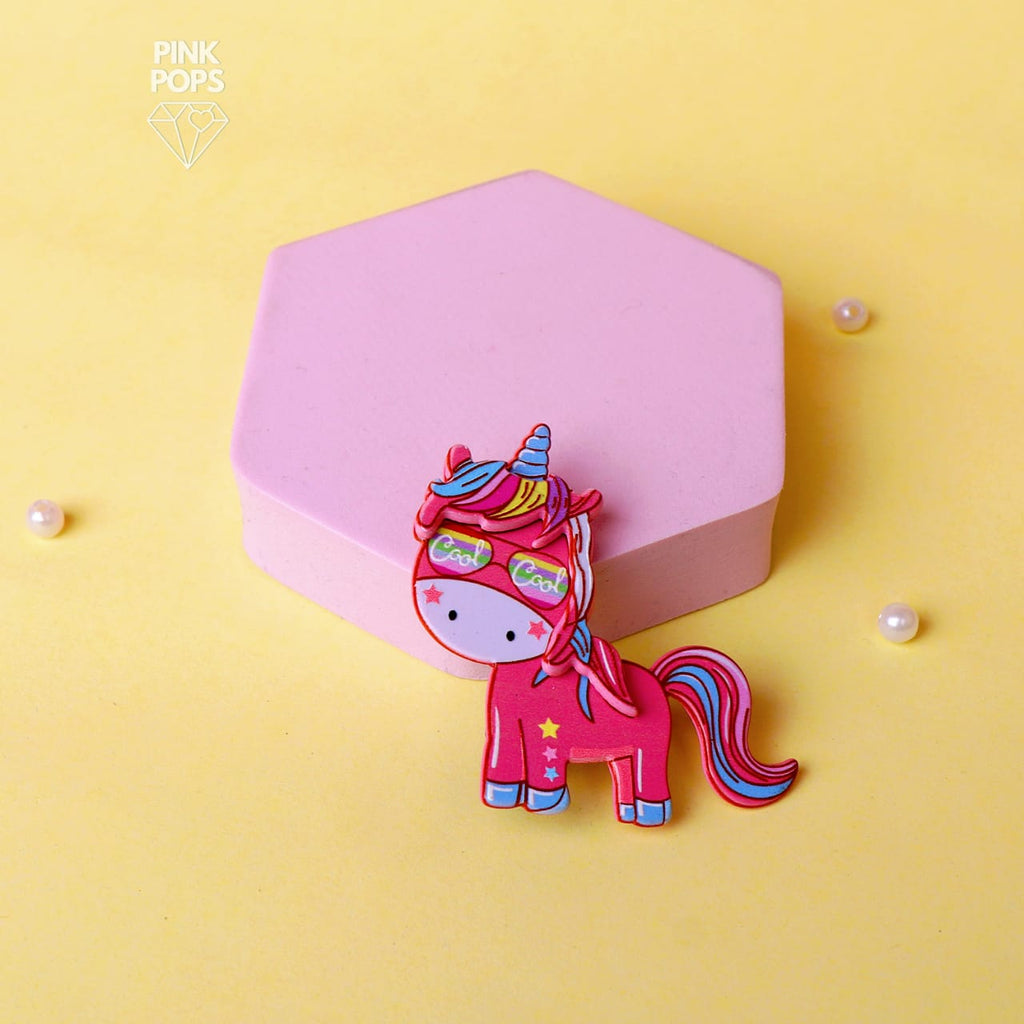 Party Unicorn Hair Clips