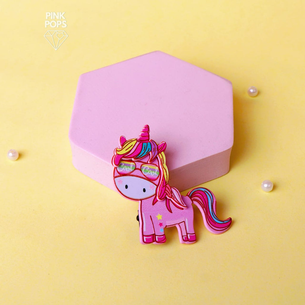 Party Unicorn Hair Clips