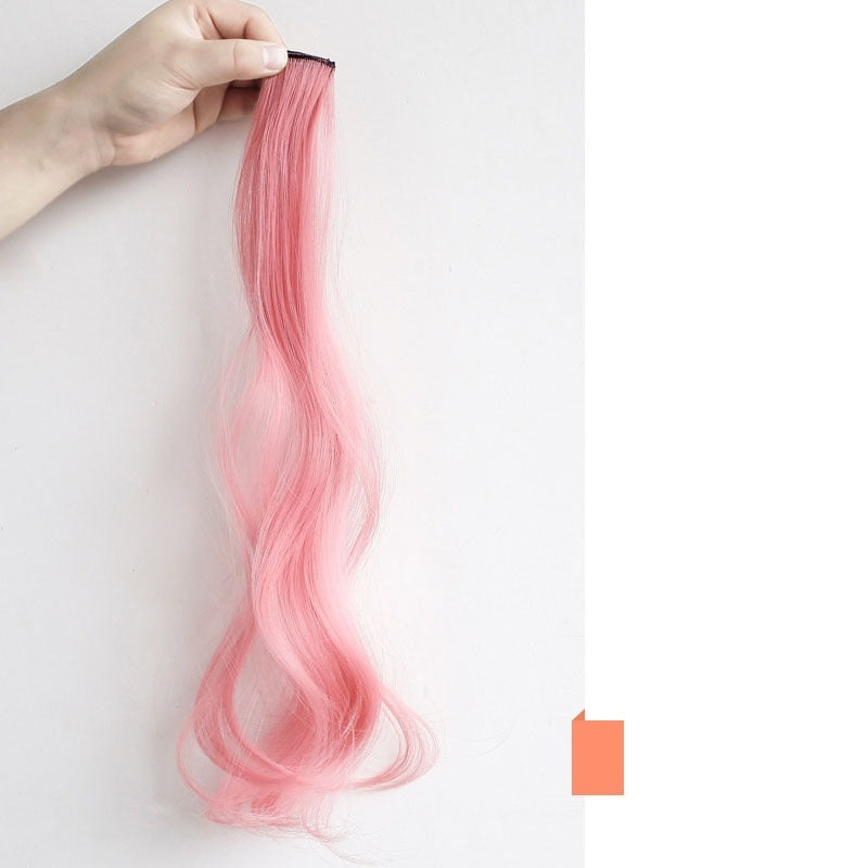 Baby Pink Faux Hair