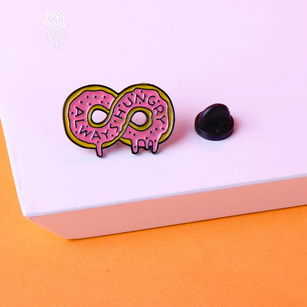 Infinity Doughnut Enamel Pin