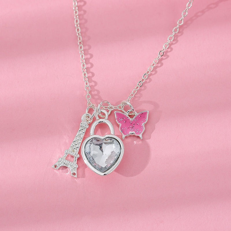 Heart in Paris Pendant