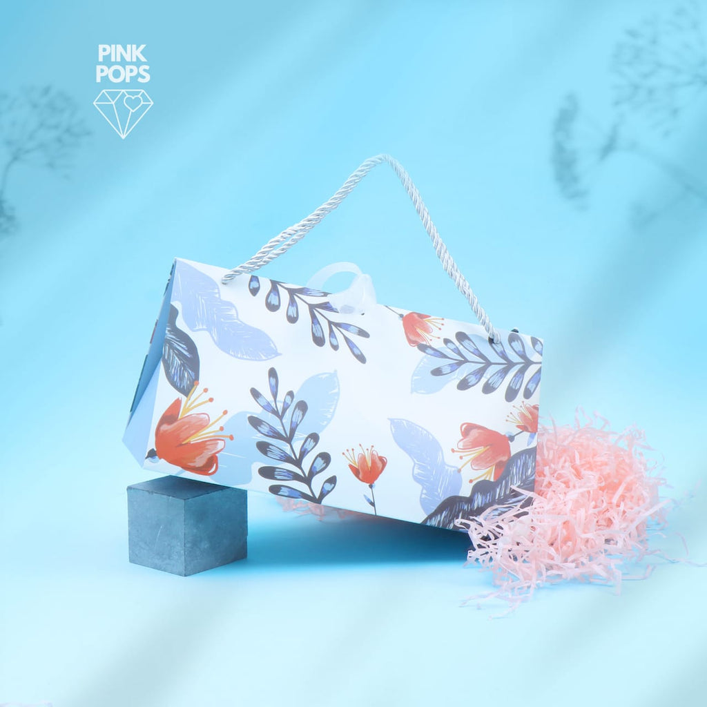 White Floral Heaven Gift Bag