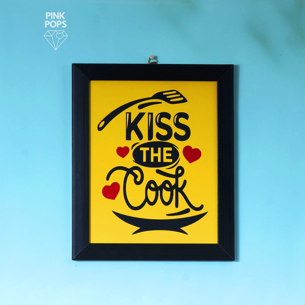 Kiss the Cook Wall Hanging