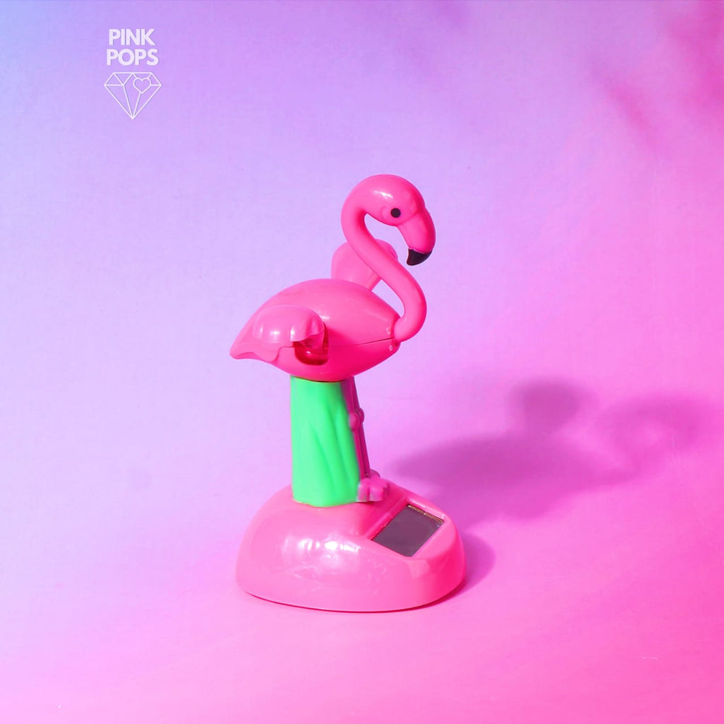 Flamingo Moving Toy in Sunlight