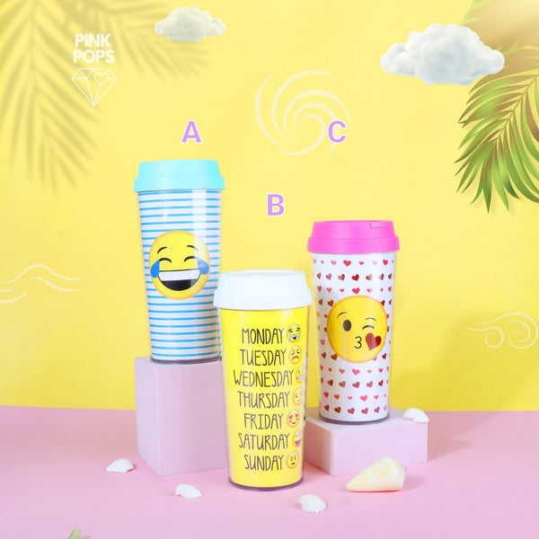 Adorable Smiley Summer Water Sippers