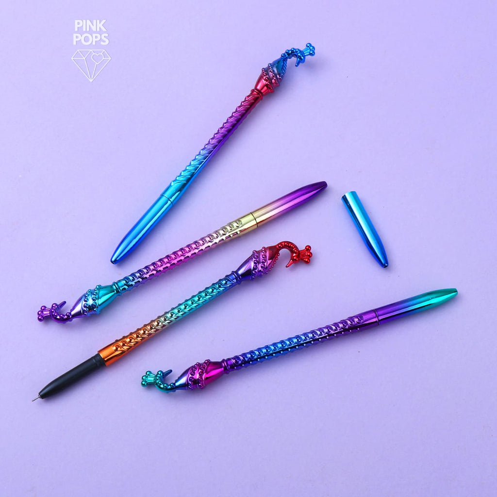 Peacock Multi Colour Gel Pen